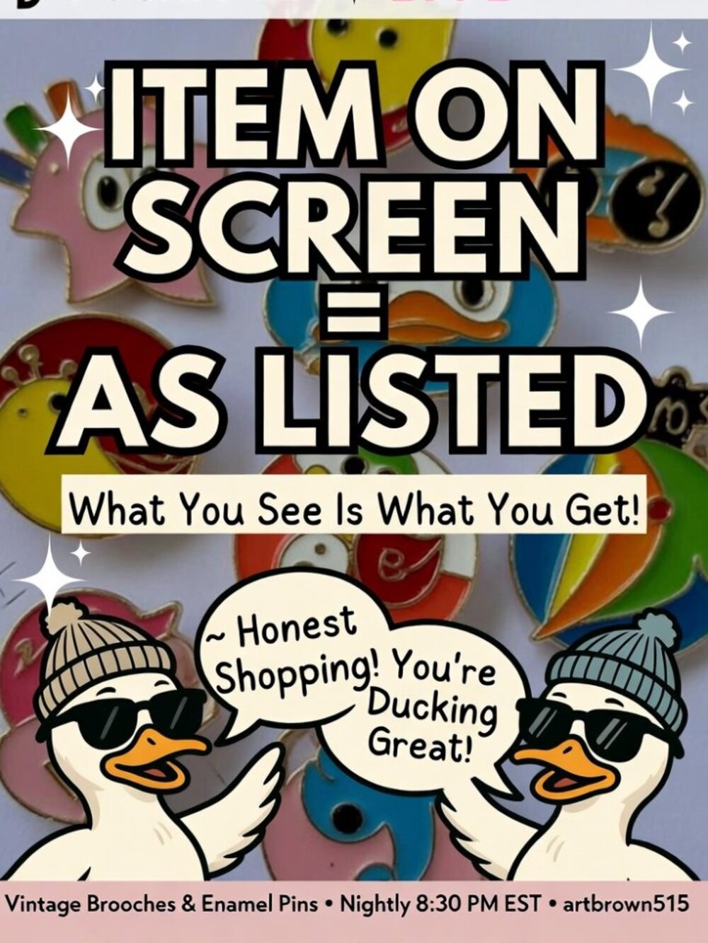 Listed As Seen on Screen